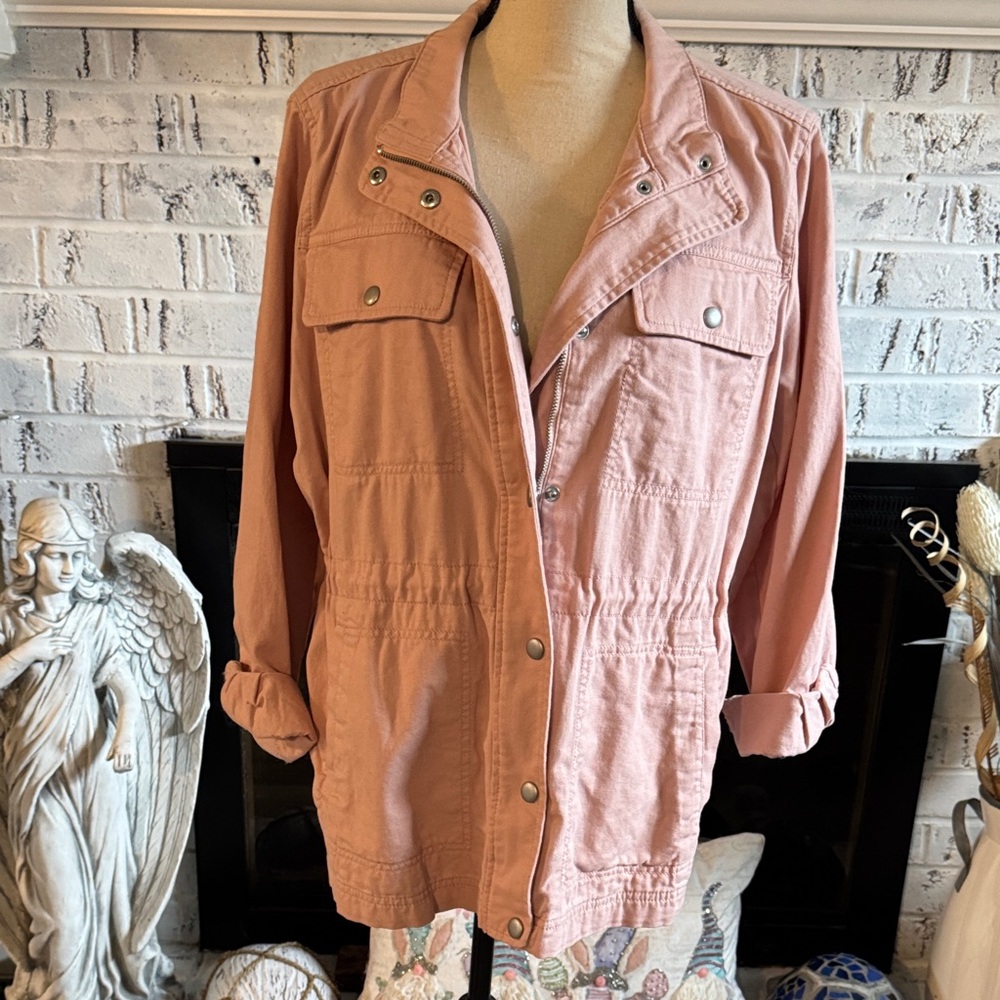 Light Pink Women's Utility Jacket